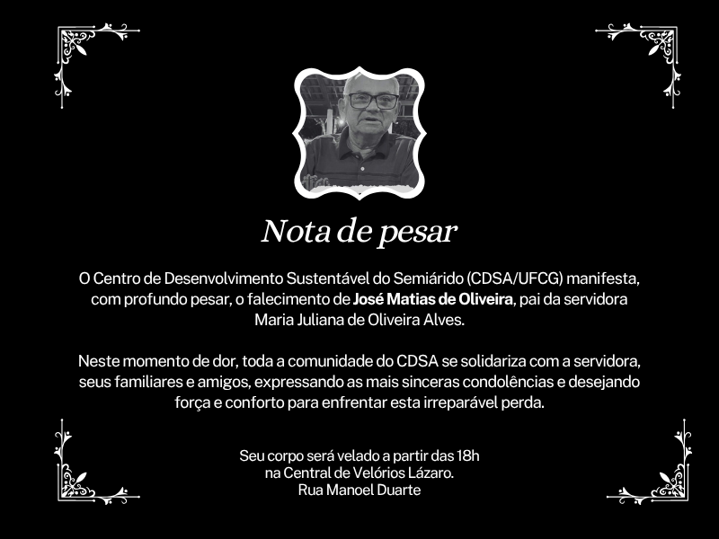 Nota de Pesar 